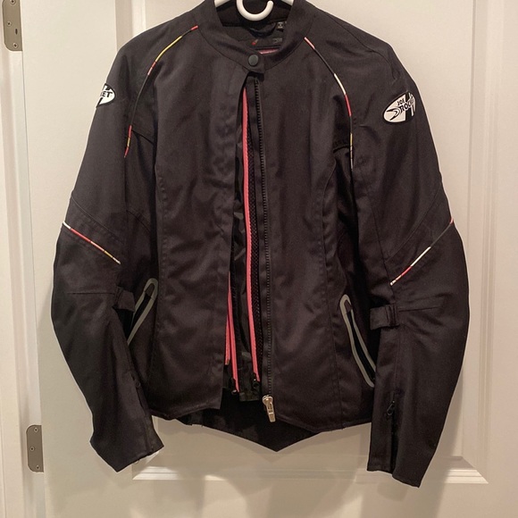 Motorcycle jacket. Joe Rocket Ladies Textile Motorcycle Jacket with Armor - Picture 1 of 6